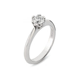 Brilliant Cut Diamond Solitaire Engagement Ring - Dracakis Jewellers